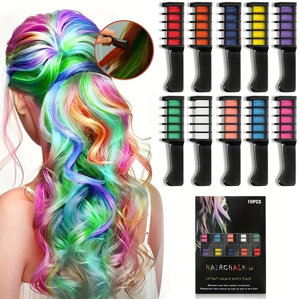 Peines para Teñir Cabello - No Tóxicos y Fáciles de Lavar - x10 Piezas