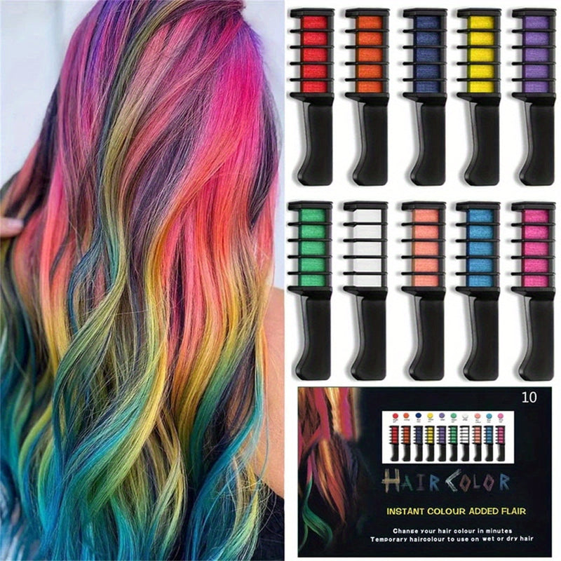 Peines para Teñir Cabello - No Tóxicos y Fáciles de Lavar - x10 Piezas
