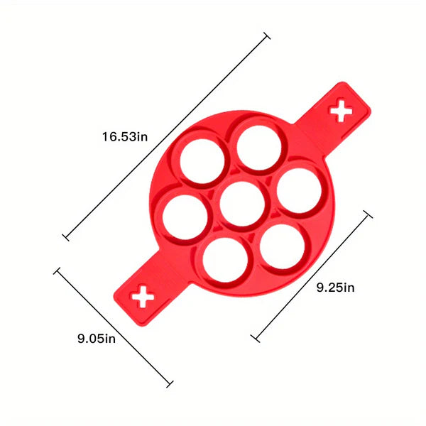 Molde de Silicona Antiadherente para Pancakes™