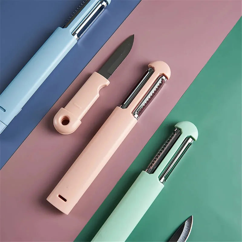 Cuchillo Pelador Multifuncional 3 en 1®