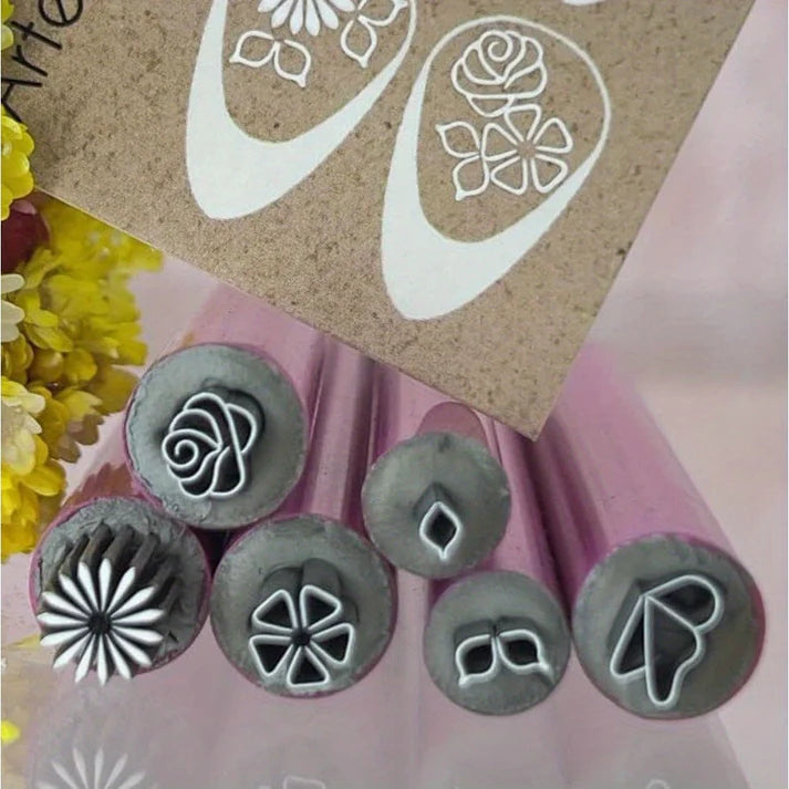 Bolígrafos para Estampar Diseños en las Uñas™ x6 piezas