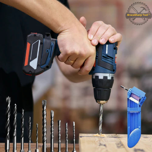 Afilador y Pulidor de Brocas para Taladro - MaxiSharp®
