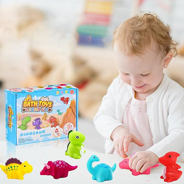 Dinosaurios de Juguete LED para el Baño™ x6 Piezas