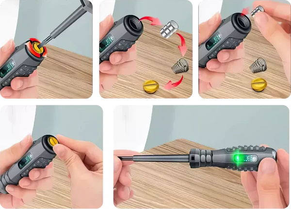 Destornillador y Probador de Voltaje 2 en 1™