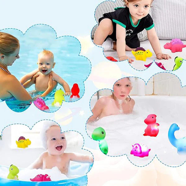 Dinosaurios de Juguete LED para el Baño™ x6 Piezas