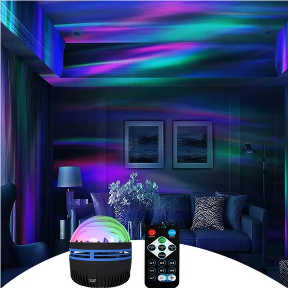 Proyector Efecto Aurora Boreal y Olas del Océano™