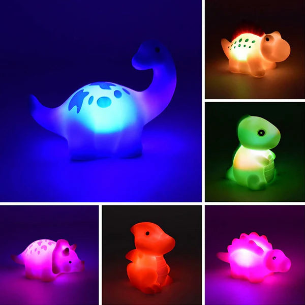 Dinosaurios de Juguete LED para el Baño™ x6 Piezas