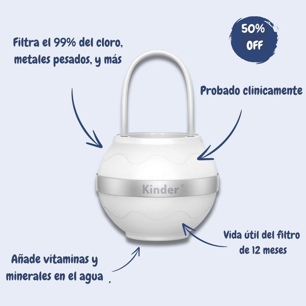 Filtro de Bañera para Bebés