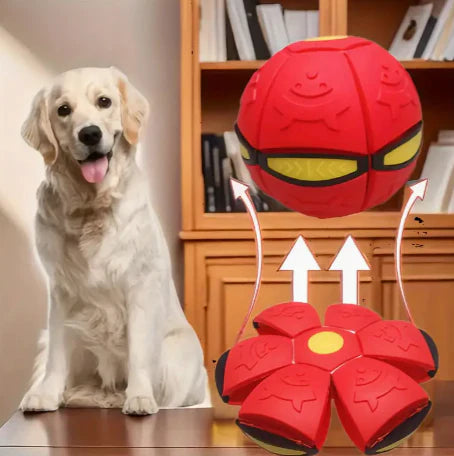 Pelota Frisbee Voladora para Mascotas - FlyBall™