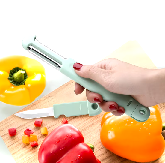 Cuchillo Pelador Multifuncional 3 en 1®