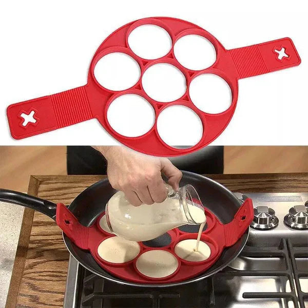 Molde de Silicona Antiadherente para Pancakes™