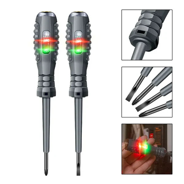 Destornillador y Probador de Voltaje 2 en 1™