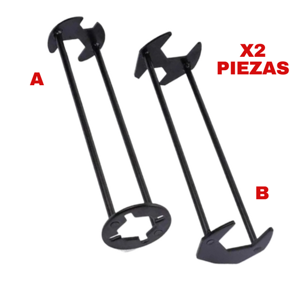Llaves de Plomería Multifuncional x2 Piezas