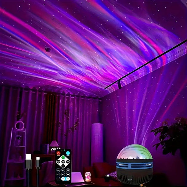 Proyector Efecto Aurora Boreal y Olas del Océano™