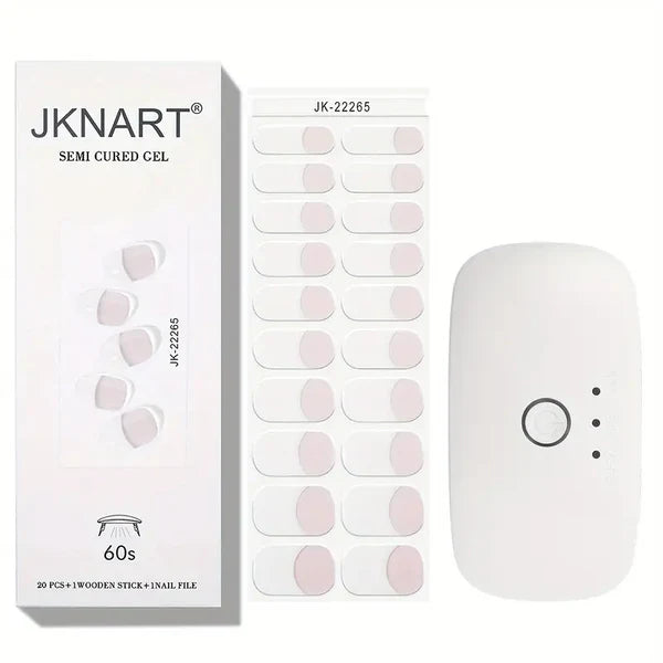 Kit Stickers Uñas x20 Pcs + Lámpara UV - LuxNails®