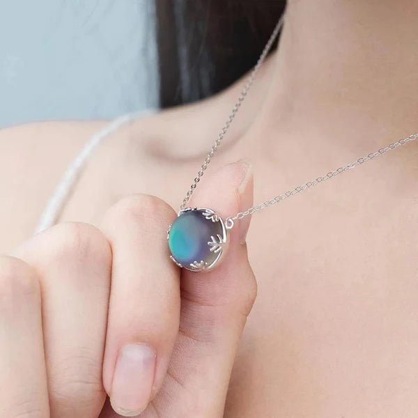 Collar Piedra Lunar y Aurora Boreal - Moonlight™